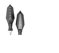 Moto Indicateur Lumineux Clignotants 2X Clignotants LED universels pour Moto, Feux de Jour à Clignotants, feu arrière