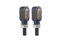 Moto Indicateur Lumineux Clignotants Clignotants LED pour Moto 8 mm Ambre 3 12 V pour Cafe pour Racer