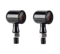 Moto Indicateurs Clignotant 2 en 1 à LED intégré, feu de Stop arrière et de Jour pour café, Accessoires d'assemblage