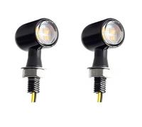Moto Indicateurs Clignotant 2 en 1 à LED intégré, feu de Stop arrière et de Jour pour café, Accessoires d'assemblage
