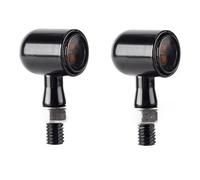 Moto Indicateurs Clignotant 2 en 1 à LED intégré, feu de Stop arrière et de Jour pour café, Accessoires d'assemblage