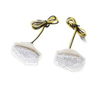 Moto Indicateurs Clignotants LED universels pour Moto, Lot de 2 pièces, pour GSXR K1-K4 SV600/1000,pour Bandit 600S/12005 DL650