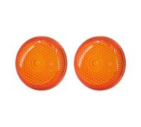 Moto Indicateurs Couvercle de lentille de Clignotant Avant et arrière pour Moto, pour Touring,pour Dyna,pour Softail,pour Sportster XL 72 883, Accessoires