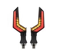 Moto Indicateurs Lot de 2 Clignotants LED pour Moto, 12 V, pour Feux de Jour et Clignotants arrière, Accessoires