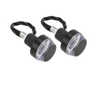 Moto Indicateurs Lot de 2 Feux de Guidon LED universels pour Moto, Clignotants, éclairage latéral