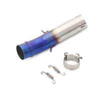 Moto Intermédiaire Compatible Avec CB400 Les Accessoires De Moto Tuyau D'échappement Central À Enfiler Pour Moto Silencieux Rond Tuyau D'échappement De Moto