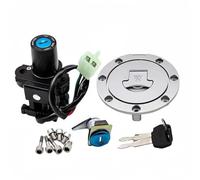 moto Interrupteur allumage démarreur Bouchon de réservoir de carburant et ensemble de verrouillage de contacteur d'allumage moto pour CB400 CB 400 1993-1998 1994 1995 1996 Accessoire