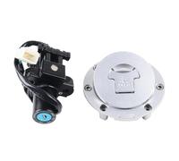 moto Interrupteur allumage démarreur Ensemble de verrouillage de bouchon de réservoir de carburant interrupteur d'allumage de moto pour CBR 2004-2007 pour 1000RR 2003-2006 pour 600RR