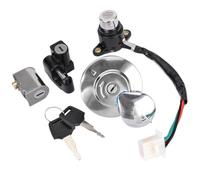 moto Interrupteur allumage démarreur Ensemble verrouillage couvercle bouchon réservoir d'essence interrupteur d'allumage pour CMX250 pour REBEL250 1985-2014 pour CA125 1995-1999
