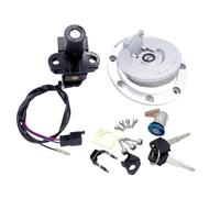 moto Interrupteur allumage démarreur Serrure contacteur d'allumage couvercle bouchon réservoir carburant serrures poignée incluses pour CB400SF 1992-1998 CB-1 pour VFR400 VT250 CB750