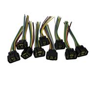 Moto Interrupteur Clé Contact Connecteur D'allumage CDI 8 Broches 6 Broches Pour Moto Et Vélo Pour Suzuki(12 pcs 8-ping)