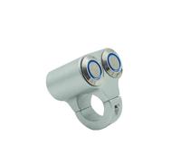 Moto Interrupteur Demarrage Commutateurs De Moto 22mm Guidon ATV Phare Danger Frein Antibrouillard Interrupteur Marche-arrêt avec Indicateur Accessoires De Moto