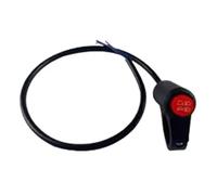 Moto Interrupteur Guidon Bouton De Commutation De Lumière Avec Double Flash D'avertissement, Lampe De Secours, Voyants Clignotants Guidon Moto phare(A4)
