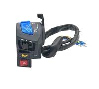 Moto Interrupteur Guidon Interrupteurs De Guidon De Moto, 22mm, Avec Double Flash D'urgence, Klaxon, Clignotant, Bouton De Phare Universel Guidon Moto phare