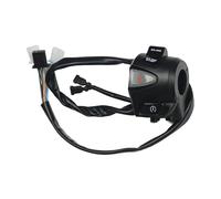 Moto Interrupteur Guidon Interrupteurs de guidon de moto, klaxon, clignotant, feu antibrouillard électrique, démarrage, adapté pour Honda PCX CB150 CBR300 650 Guidon Moto phare(Right)