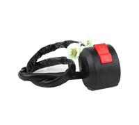 Moto Interrupteur Marche/Arrêt Guidon Interrupteur De Démarrage À 3 Fonctions pour Moto Feux De Croisement Et Feux De Croisement pour Quad, Pit Bike, Buggy, pour 50cc 70cc 90cc 110cc 125cc