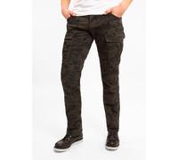 Moto Jeans John Doe Cargo Stroker Long Couleur: Camouflage Taille : W36/L34