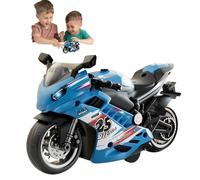 Moto Jouet Son Et Lumière Pour Moto Moto Moto Moteur Pullback Kit Figure Moto | Jouet de moto alimenté avec sons et lumières pour enfants et adultes