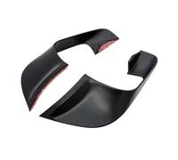 Moto latéral carénage aileron Kit De Carénage Aile Fixe pour Yamaha YZF-R7 2021 - 2023, Peinture en Carbone ABS, Ailes Aérodynamiques, Becquet D'aile(Matte Black)
