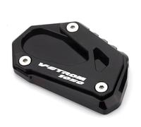 Moto Latérale Patin De Béquille Latérale Pour Moto Pour Suzuki Vstrom1050 VSTROM1050XT V-strom 1050 1050XT Rallonge Extension De Béquille Latérale(Noir)