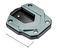 Moto Latérale Plaquette D'extension De Béquille Latérale Pour Moto Pour BMW C400X C400 C 400 X 2018-2024 Plaque Et D'élargissement Du Pied Extension De Béquille Latérale(Titane)
