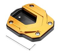 Moto Latérale Plaquette D'extension De Béquille Latérale Pour Moto Pour BMW C400X C400 C 400 X 2018-2024 Plaque Et D'élargissement Du Pied Extension De Béquille Latérale(Or)
