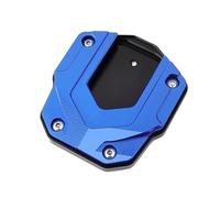 Moto Latérale Plaquette D'extension De Béquille Latérale Pour Moto Pour BMW C400X C400 C 400 X 2019-2023 Plaque Et D'élargissement Du Pied Extension De Béquille Latérale(Bleu)