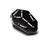 Moto Latérale Plaquette Extension Béquille Latérale Moto Pour Pour NINJA650 Pour NINJA 650 2017-2022 Et Élargisseur Support Extension De Béquille Latérale(Noir)