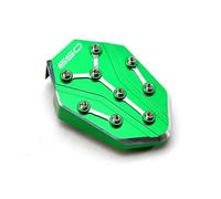 Moto Latérale Plaquette Extension Béquille Latérale Moto Pour Pour NINJA650 Pour NINJA 650 2017-2022 Et Élargisseur Support Extension De Béquille Latérale(Vert)