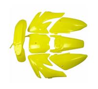 Moto Latéraux Carénage Kit de carénage Complet pour Moto, Garde-Boue, Panneaux, Couvercle carrosserie, réservoir Carburant, siège pour H&ond&a CRF70 140cc 125