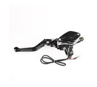 Moto Levier d'embrayage Frein Levier De Frein Et d'embrayage Hydraulique Double pour Moto, 7/8 Pouces, Maître-Cylindre, Levier Réservoir Adapté À 50cc-300cc, Protecteur Levier d'embrayage Frein