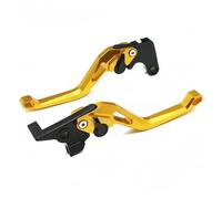 Moto Levier d'embrayage Leviers De Frein Et d'embrayage Courts pour Moto pour GSX-R 600/750 2004 2005, Poignée Gauche/Droite, Levier Réglable