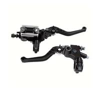 Moto Levier d'embrayage Lot De 2 Leviers Maître-Cylindre Guidon Moto, 22 Mm, 7/8", Poignée Pompe Frein Hydraulique, Levier d'embrayage Réglable