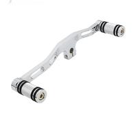 Moto Levier Kick Accessoires Moto Levier Changement Vitesse Talon-Pointe avec Repose-Pieds Démarrage Moteur pour Dyna pour Série Fxd 91-17