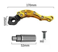 Moto Levier Kick Levier démarrage à Pied CNC pour Moteur Moto pour Scooter pour 139QMB pour JOG50/90/100 pour Fuxi 100CC