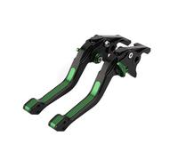 Moto Leviers D'embrayage Frein Pour Benelli Pour Tre-K 899 2009-2014 Pour Tre-K 1130 Pour Amazonas 2007-2015 Accessoires De Moto Levier D'embrayage De Frein 3D Rhombus(Black Green)