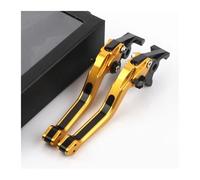 Moto Leviers D'embrayage Frein Pour Benelli Pour Tre-K 899 2009-2014 Pour Tre-K 1130 Pour Amazonas 2007-2015 Accessoires De Moto Levier D'embrayage De Frein 3D Rhombus(Gold Black)