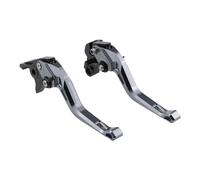 Moto Leviers D'embrayage Frein Pour Brutale 800RR 2017-2022 Leviers De Frein Et D'embrayage Courts Réglables Pour Moto Accessoires CNC(B-Gray)