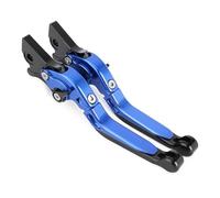 Moto Leviers D'embrayage Frein Pour Piaggio Pour Vespa Pour GTS LX Pour LXV 50 125 150 250 300 300ie Accessoires De Moto Levier D'embrayage De Frein Réglable(BLUE BLACK)
