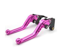 Moto Leviers D'embrayage Frein Pour Piaggio Pour Zip 50 2T 2009 2010 2011 2012 2013 2014 2015 Leviers De Frein Réglables Pour Moto Et Scooter Disque Avant Tambour Arrière(Pink 147mm)