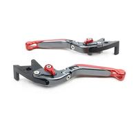 Moto Leviers D'embrayage Frein Pour SYM Pour MAXSYM 400 400i Levier De Frein Et D'embrayage CNC Réglable Pliable Et Extensible Pour Moto(E5)