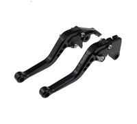 Moto Leviers D'embrayage Frein Pour Trident 660 2021-2024 Pour Daytona 660 2024 Pour Tiger 660 Pour Tiger660 Pour Sport 2022-2024 Leviers D'embrayage Poignées De Frein Courtes(A-Black with Gray)