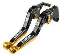 Moto Leviers d'embrayage Frein pour VFR800X pour Crossrunner VFR 800 VFR800 X 2015-2019 Moto Pliant Extensible Leviers d'embrayage De Frein Poignée Barre Fin Pièces De Modification(2pcs 2)