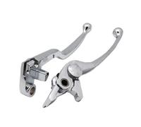 Moto Leviers D'embrayage Frein Pour YZF R1 1999 2000 2001 2002 2003 Pour R6 1999-2004 FZ1 Pour FZS1000 2001-2005 02 03 Leviers De Frein Et D'embrayage En Aluminium Pour Moto(Chrome)