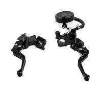 Moto Leviers Frein d'embrayage Kit De Leviers De Réservoir De Maître-Cylindre De Frein d'embrayage De Moto Universel 7/8 "22mm, Ensemble De Réservoir De Fluide, Poignée De Levier De Frein d'embrayage