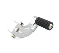 Moto Leviers Sélecteurs Sélecteur de vitesse talon-pointe en aluminium avec repose-pieds pour moto pour Softail, pour Breakout et pour Street Bob