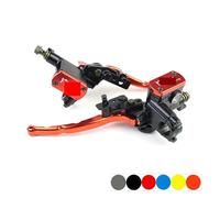 Moto Locking Brake Clutch Lock Master Cylinder Lever Holding for Quad Bike ATV 50cc for 110cc for 150cc Front Left 7/8" 22mm Pitbike,réglable