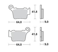 Moto-master Plaquettes De Frein Frittées Bmw 094411