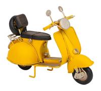 Moto metal amarillo