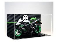 Moto Miniature Collection Modèle Moto Course En Alliage Moulé Sous Pression Kawasaki ZX-10R Échelle 1:9,Véhicule D'exposition Pour Adultes Et Garçons Jouetspetits Grands - A Partir 3 Ans(Noir)